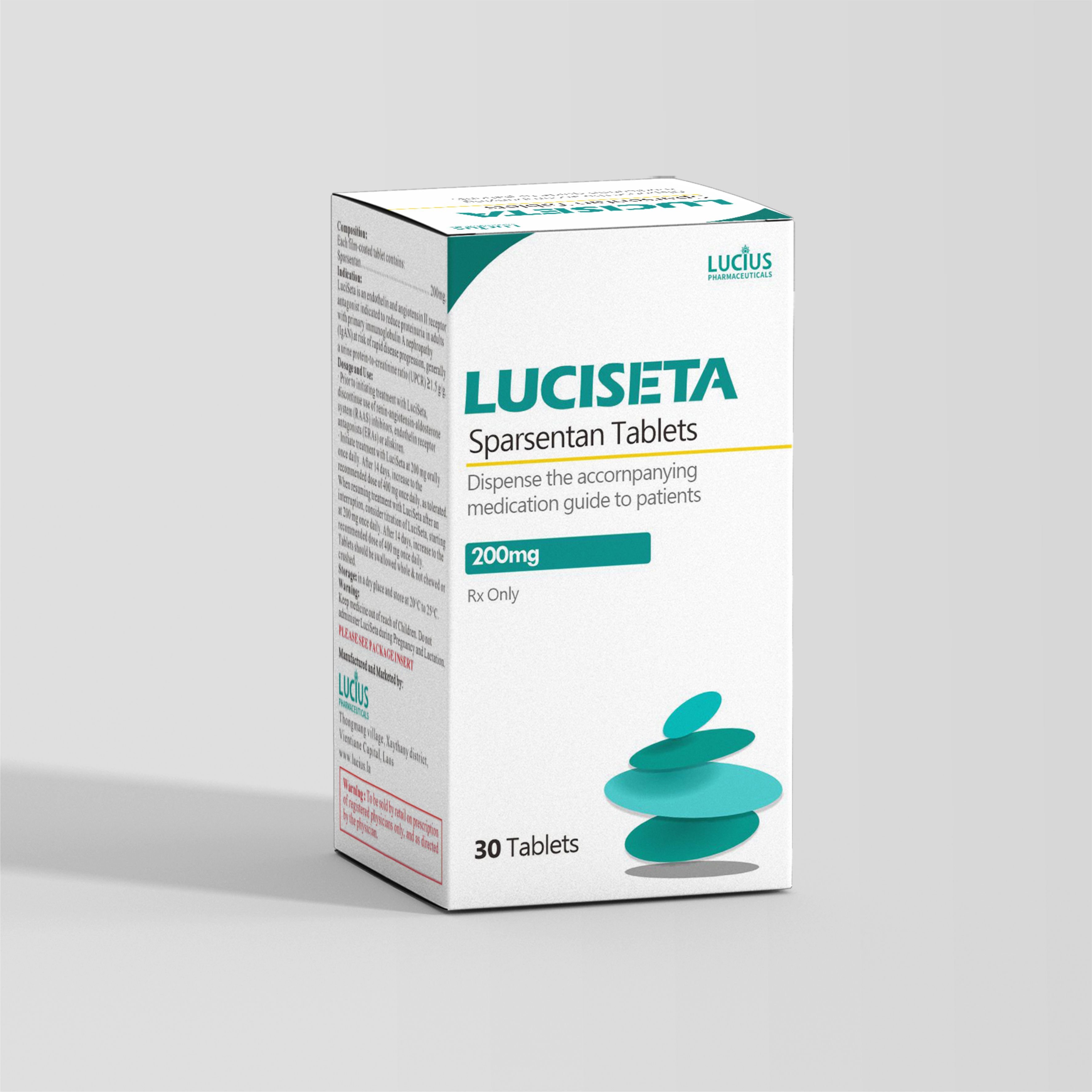 斯帕森坦片（LUCISETA）200mg